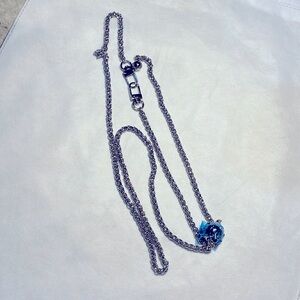 Unbranded adjustable silver bag or wallet Chain.